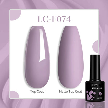 129 Colors 7ML Nail Gel Polish Nail Supplies Vernis Semi Permanent Nail Art Manicure Soak off LED UV Gel Nail Varnishes